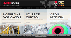 Desktop Screenshot of ekide.es