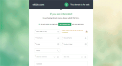 Desktop Screenshot of ekide.com